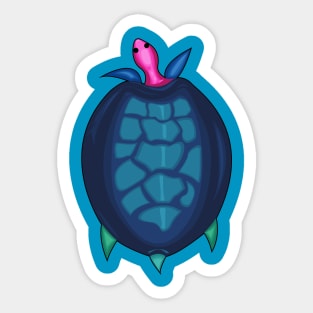 ILUSTRASI TURTLE Sticker